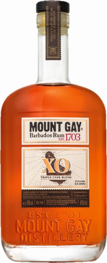 Mount Gay XO Extra Old Barbados 0,7