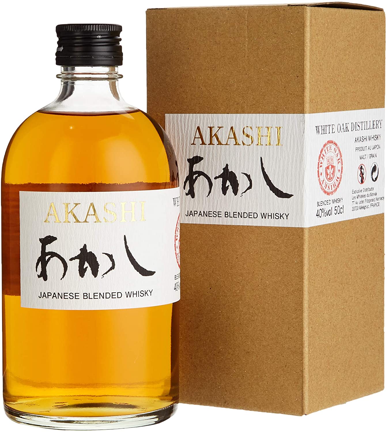 Akashi Blended Whiskey White Oak 40% 0,5