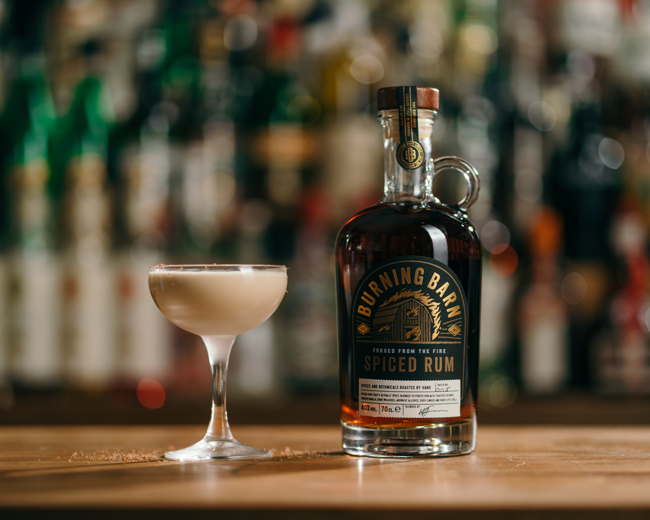 Burning Barn Spiced Rum 0,7