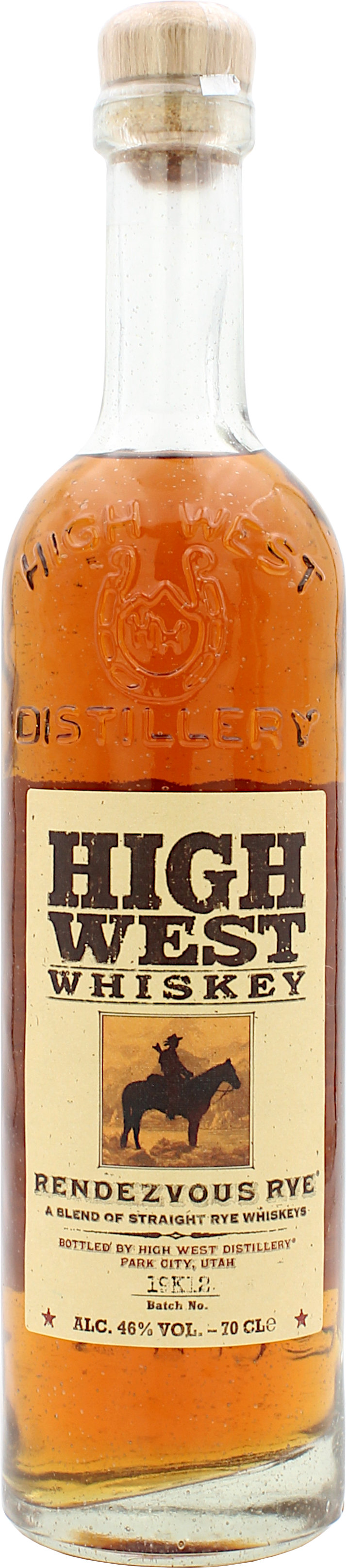 High West Distillery Rendezvous Rye 0,7