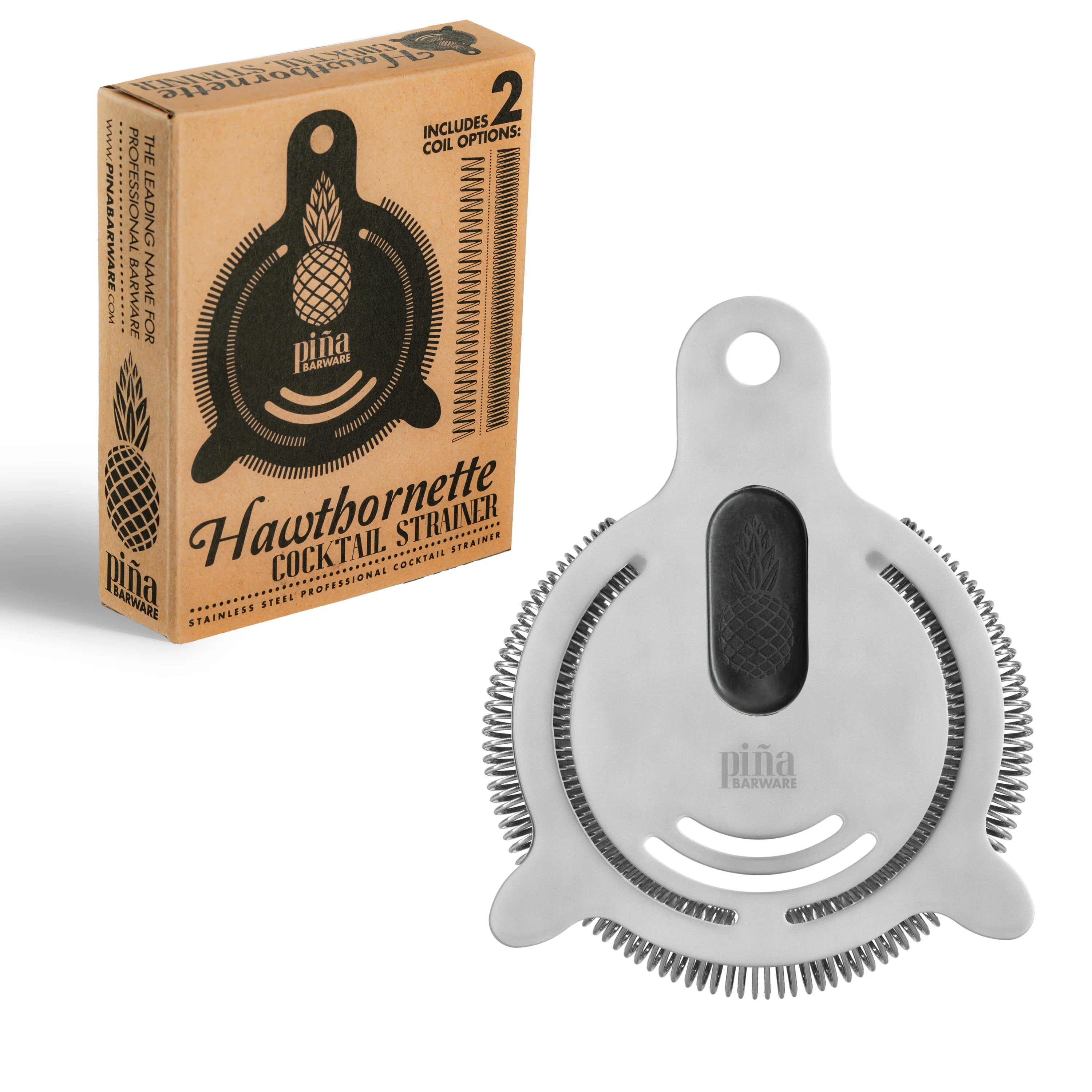 Piña Barware The Hawthornette Strainer poliert