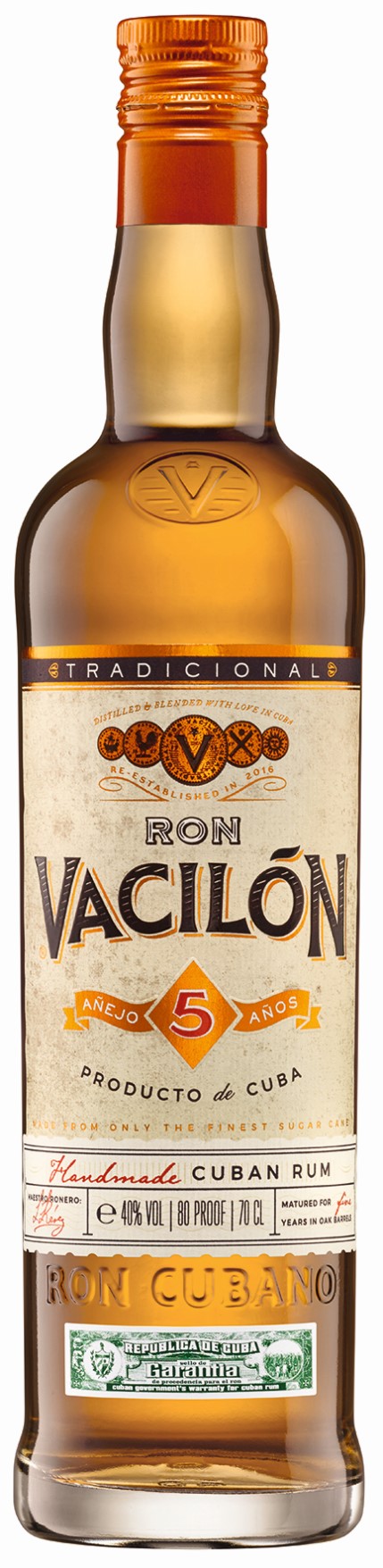 Ron Vacilon 5 Anos 0,7