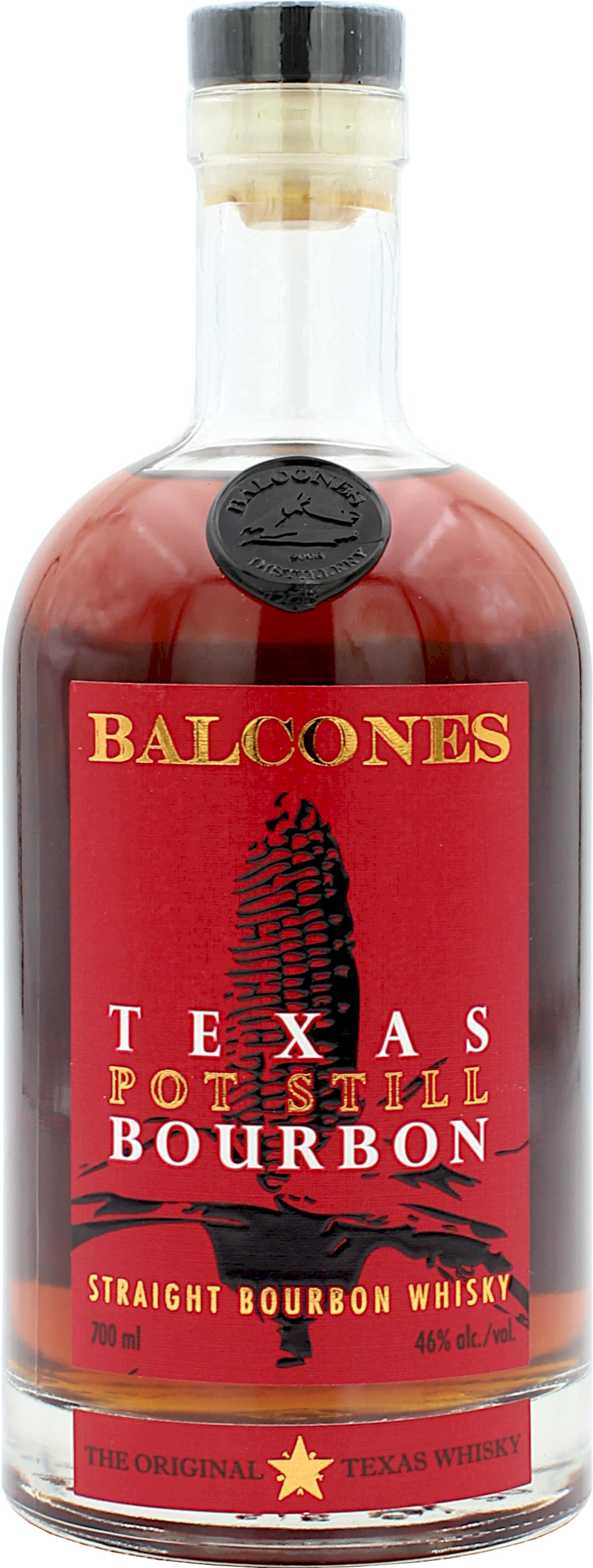 Balcones Pot Still Texas Bourbon 0,7