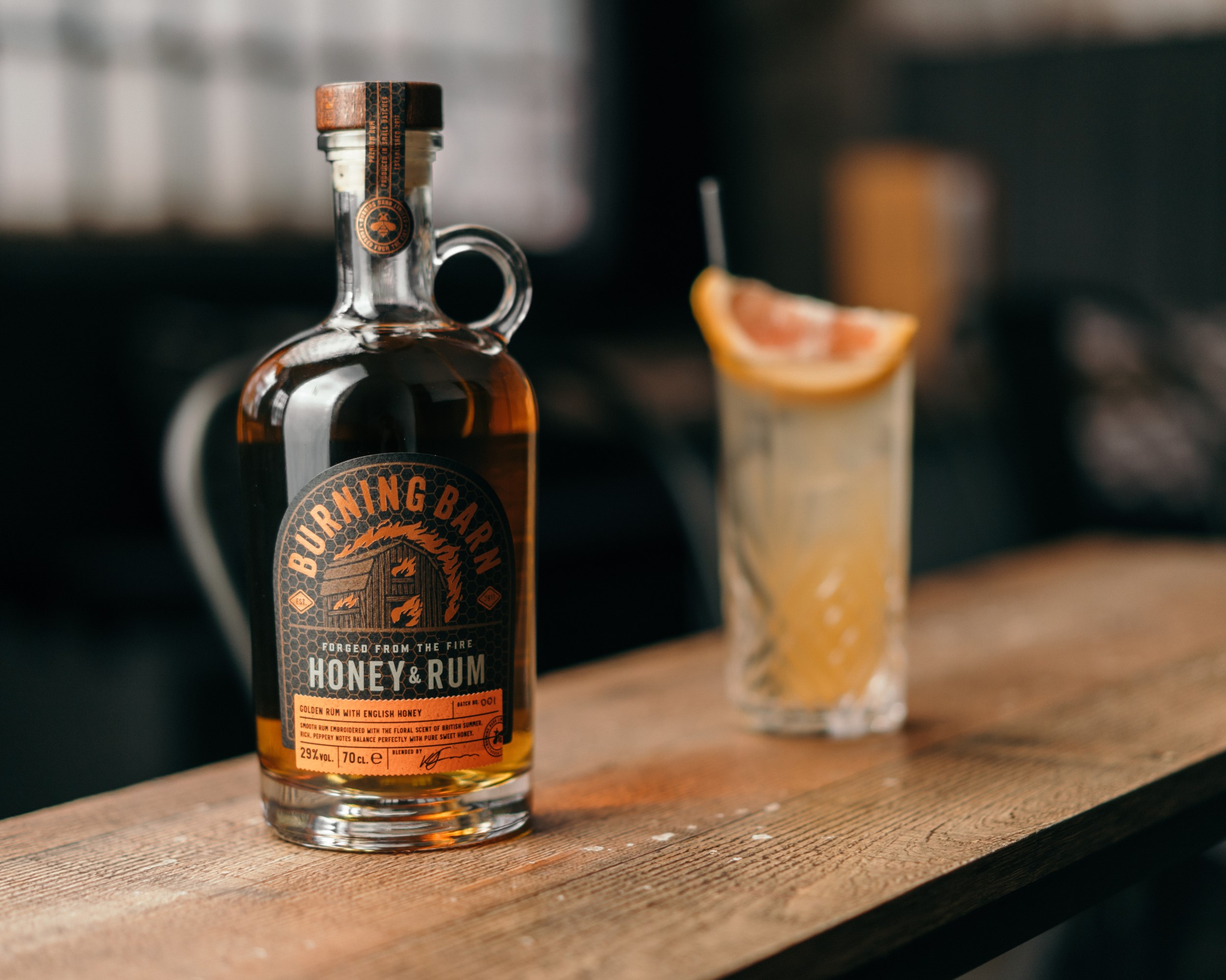 Burning Barn Honey & Rum 0,7