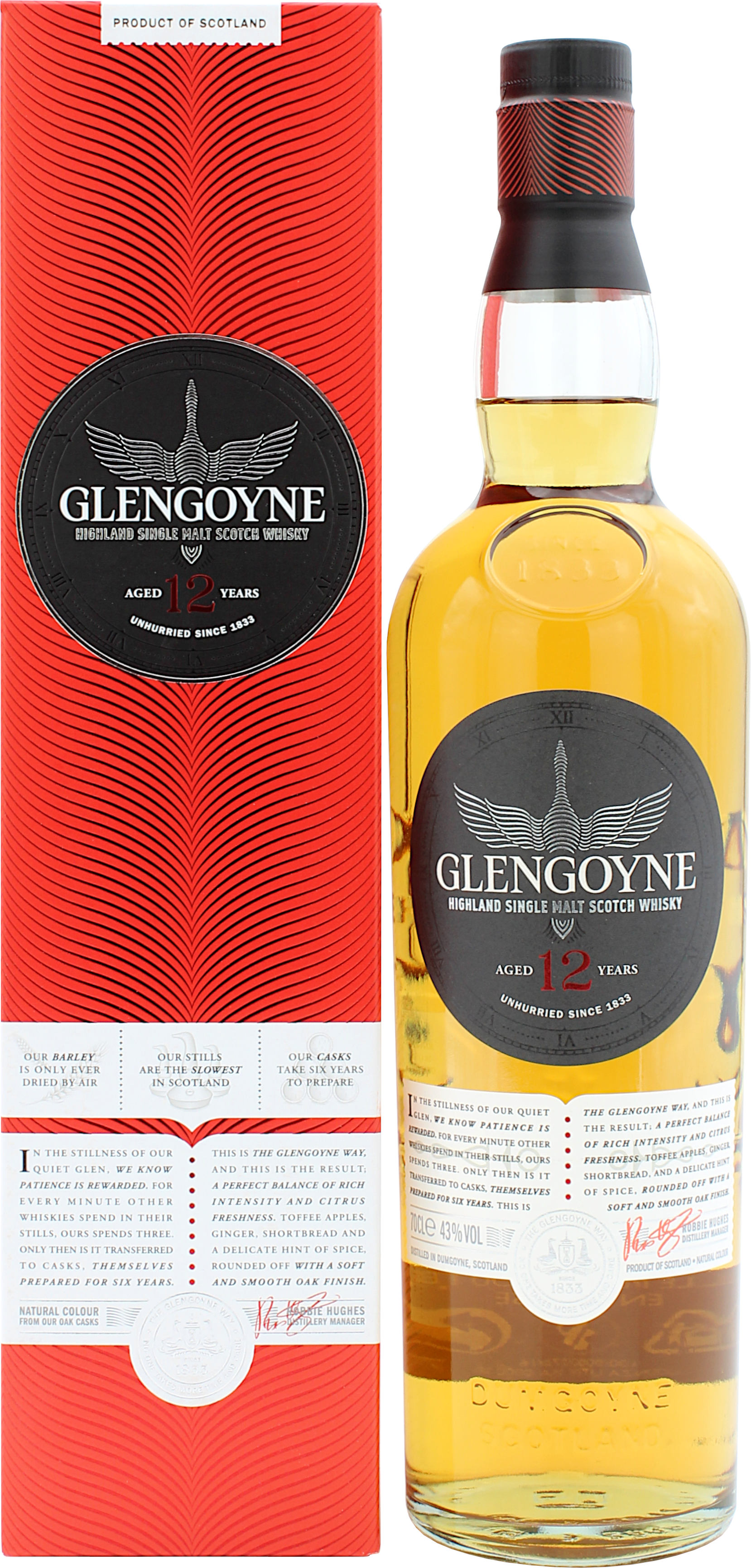 Glengoyne 12 Years Malt Whisky 0,7