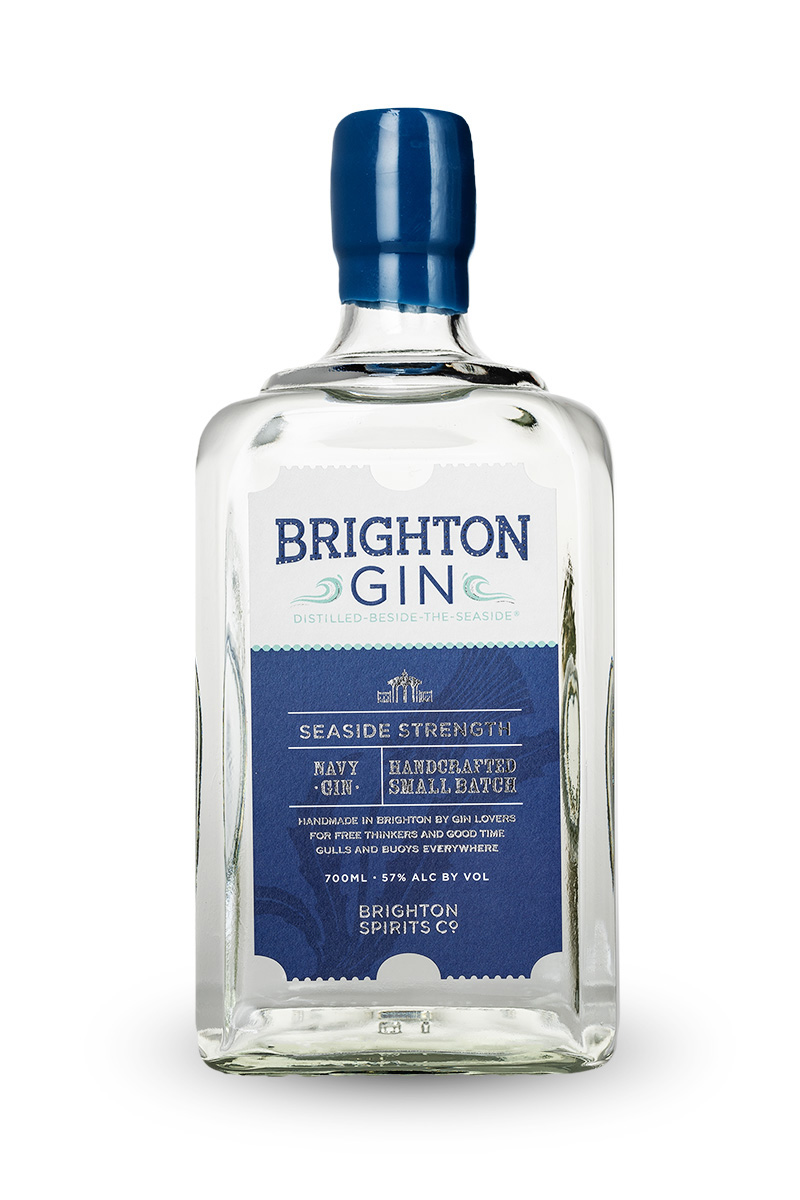Brighton Seaside Navy Strength Dry Gin 0,7