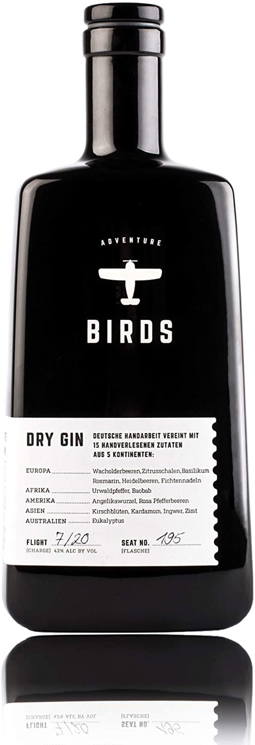 Birds Adventure Dry GIN 0,5