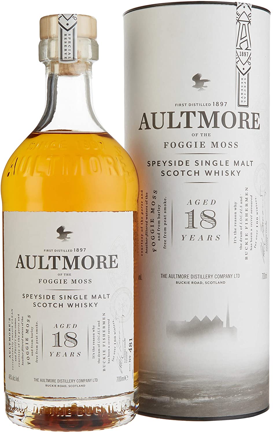 Aultmore 18 Years 46% 0,70