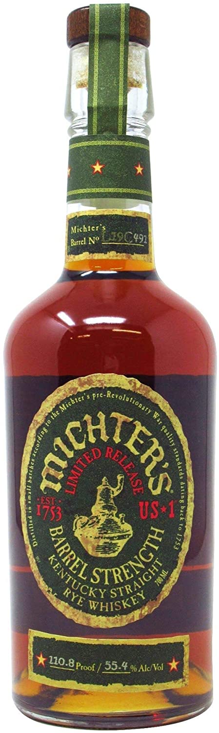 Michters Barrel Strength Rye Limited Edition 0,7