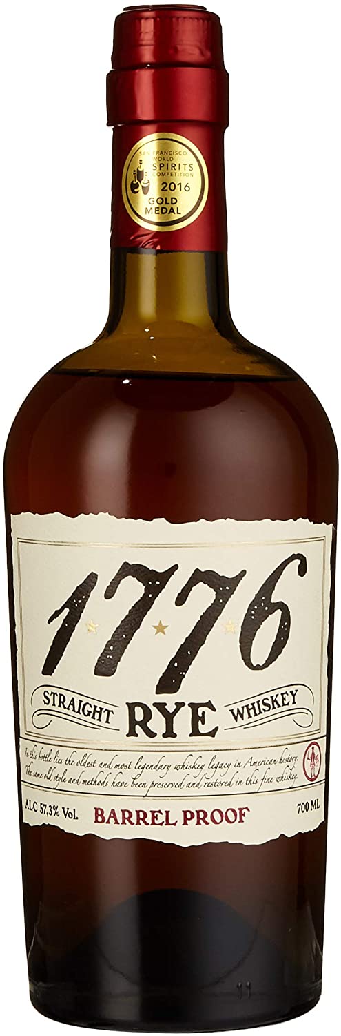 1776 Rye Whiskey Barrel Proof 57,3% 0,7