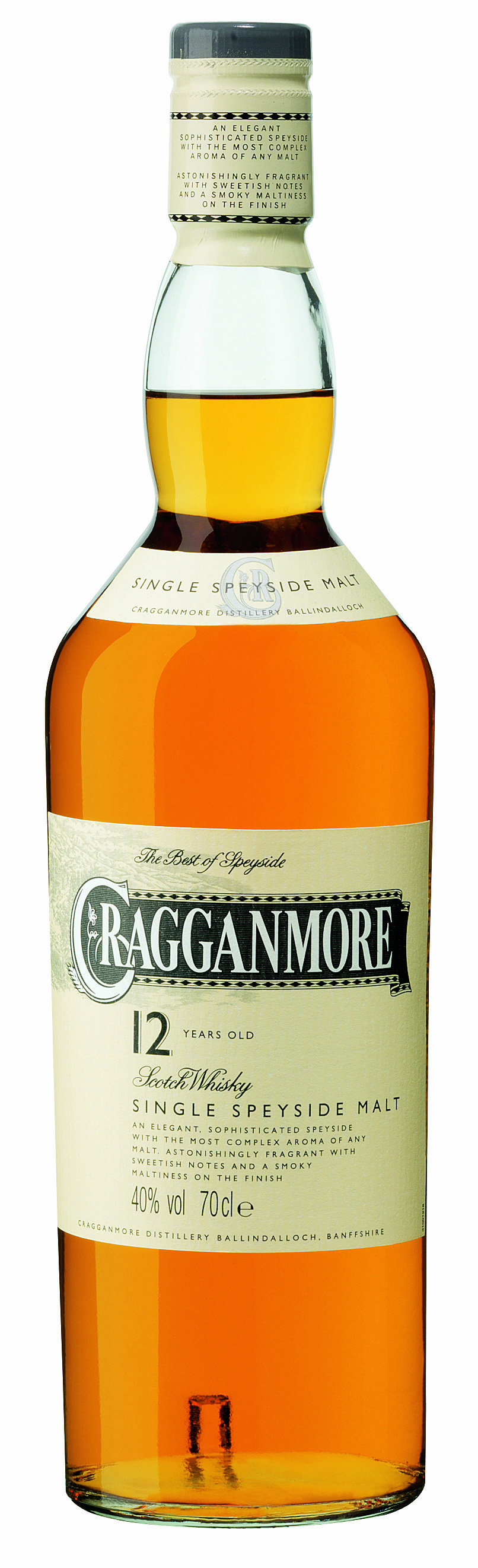 Cragganmore Single Malt 12 Years 0,7