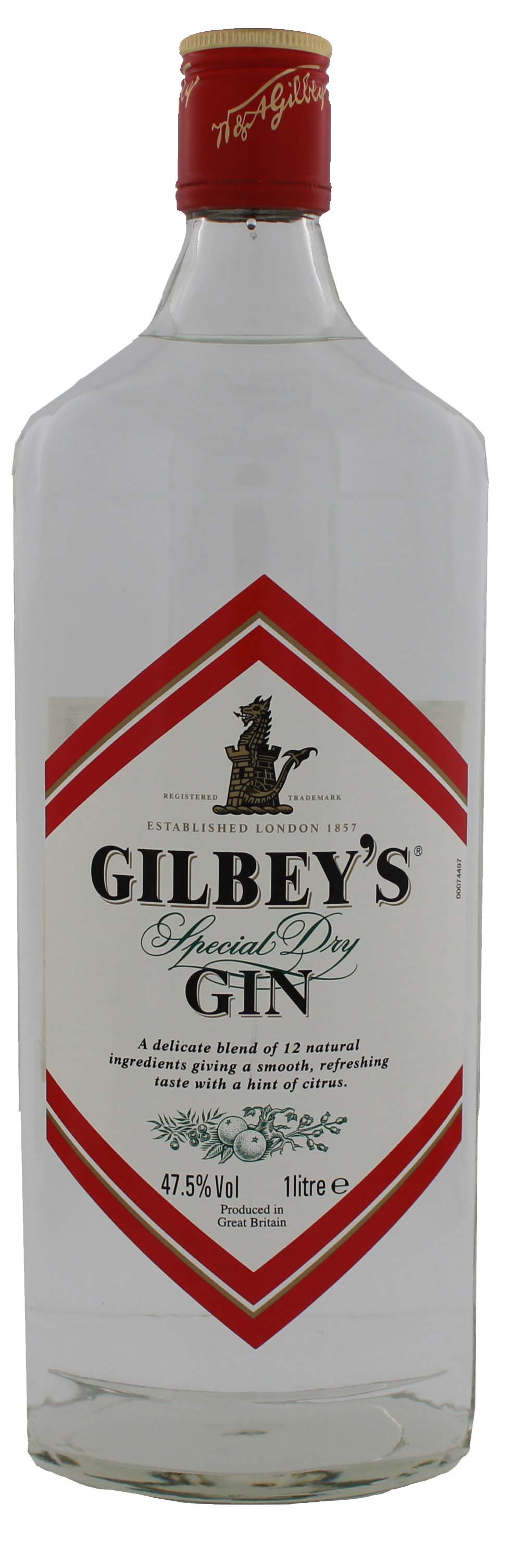 Gilbey's Gin 47,5% 1,0