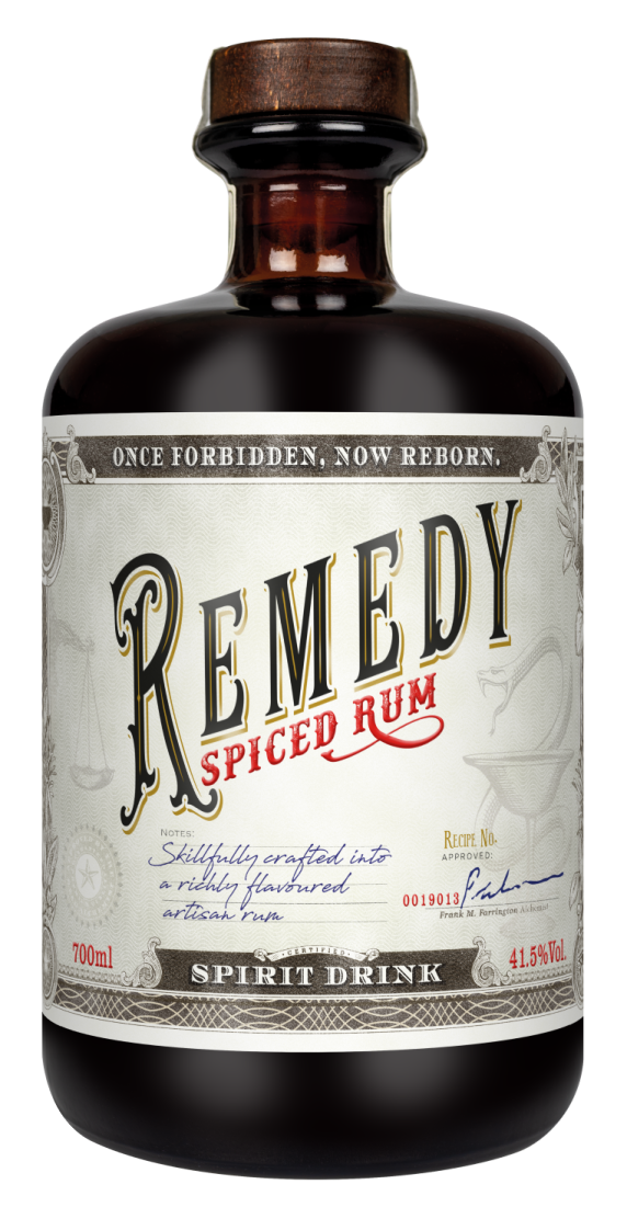 Remedy Spiced Rum 0,7