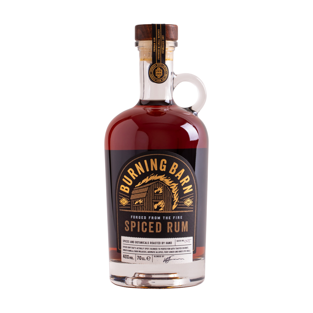 Burning Barn Spiced Rum 0,7