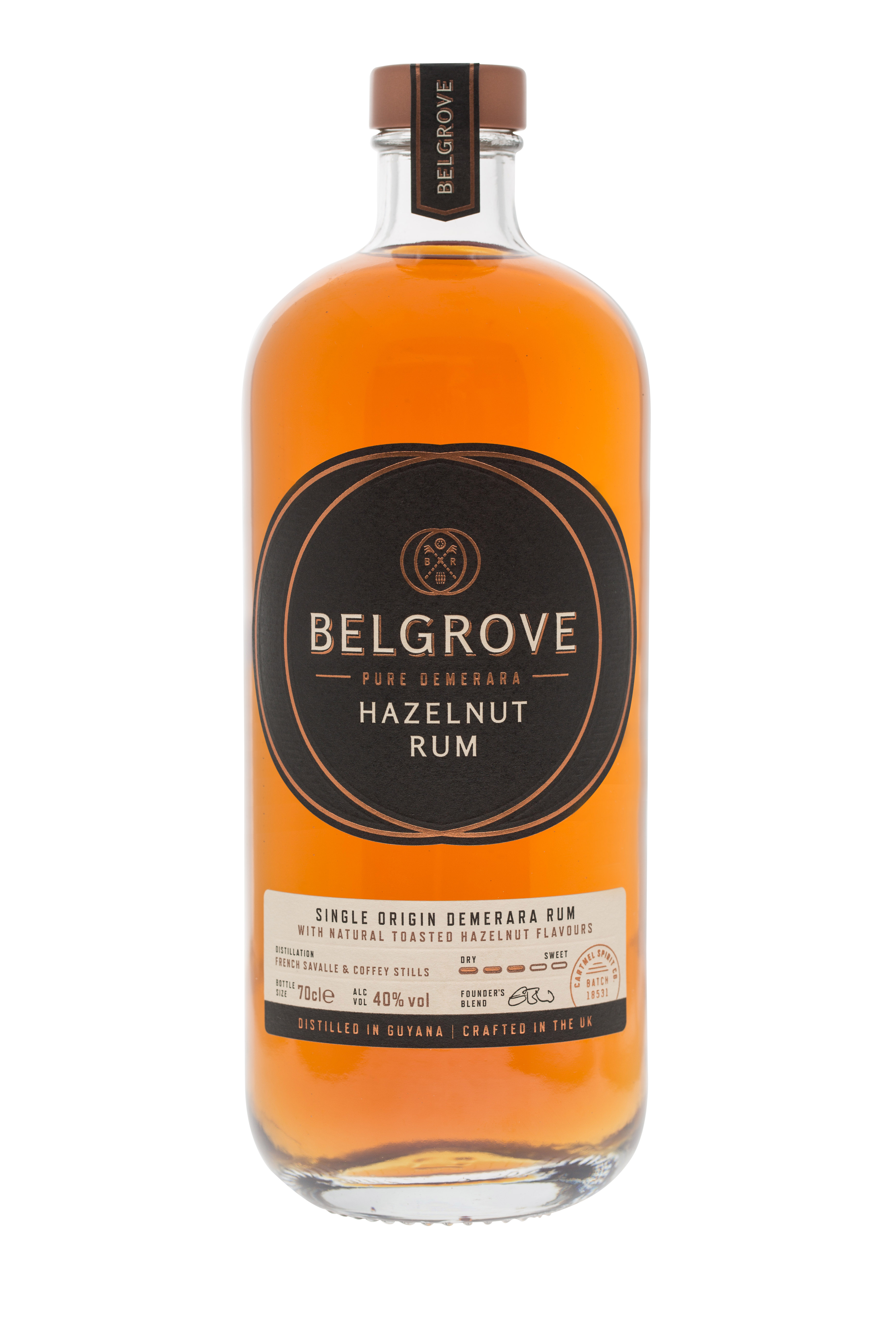 Belgrove Hazelnut Rum 0,7